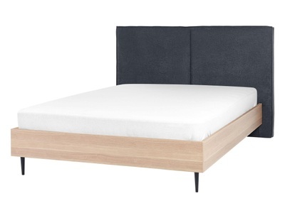 Beliani, Bett mit Lattenrost aus Polyester Modern IZERNORE Bett mit Lattenrost aus Polyester Modern IZERNORE