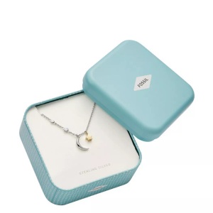 Fossil, Fossil Sterling JFS00432998 Halskette, Fossil Sterling JFS00432998 Halskette