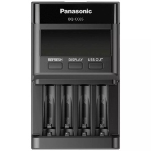 Panasonic, Panasonic BQ-CC65E Rundzellen-Ladegerät NiMH Micro (AAA), Mignon (AA), Panasonic Ladegerät Eneloop LCD Charger