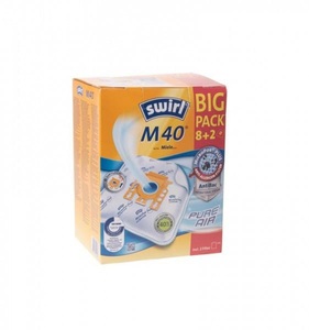 Swirl, Swirl 210084 M40 Big-Pack 10Pcs - Staubsaugerbeutel (), Swirl M 40 Big Pack EcoPor Staubsaugerbeutel