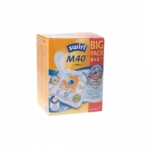 Swirl, Swirl 210084 M40 Big-Pack 10Pcs - Staubsaugerbeutel (), Swirl M 40 Big Pack EcoPor Staubsaugerbeutel