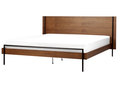 Bett mit Lattenrost aus MDF-Platte Modern LIBERMONT Bett mit Lattenrost aus MDF-Platte Modern LIBERMONT