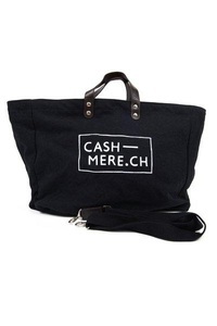CASH-MERE.CH, Weekender Tasche Unisex Schwarz ONE SIZE, CASH-MERE.CH - Weekender Tasche, One Size, Schwarz