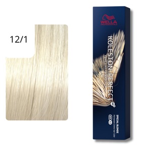 Wella Professionals, Wella Professionals Color Kolestone Perfect ME+ SPECIAL BLONDE 12/1 special blonde asch 60ml, Wella Koleston Perfect Me+ Pure Naturals Haarfarbe 60 ml Special Blonde Haarfarbe: 12/1 special blonde asch