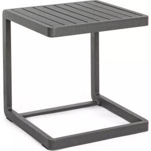 mutoni Garten Deluxe, Garten Beistelltisch Konnor 40x40 CX23 anthrazit, Garten Beistelltisch Konnor 40x40 CX23 anthrazit