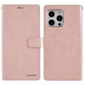 Mercury, iPhone 14 Pro Max - Blue Moon Etui Hülle, Apple - iPhone 14 Pro Max Blue Moon Etui Hülle, Rosa