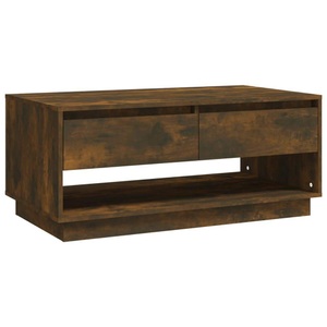 vidaXL, vidaXL Couchtisch Räuchereiche 102,5x55x44 cm Holzwerkstoff