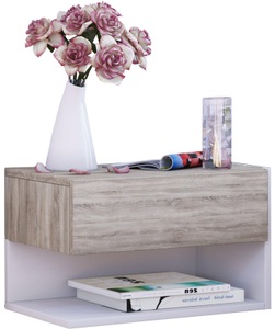 VCM, Holz Dielenmöbel Flurregal Dekoregal Wandboard Wandregal Wandschublade Klado Holz Dielenmöbel Flurregal Dekoregal Wandboard Wandregal Wandschublade Klado, 