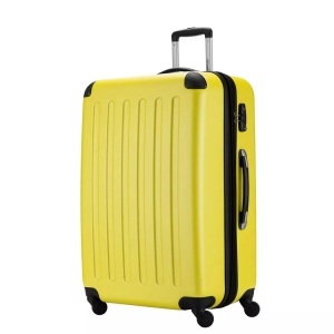 Hauptstadtkoffer, Hauptstadtkoffer Hartschalen-Trolley ´´Trolley Spree´´, 4 Rollen, Hauptstadtkoffer - Spree - Koffer Hartschale L matt mit TSA, ONE SIZE, Spree - Koffer Hartschale L matt mit TSA, One Size, Gelb
