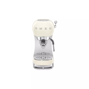 SMEG, Smeg 50's Style Ecf02Creu Crème Siebträgermaschine, SMEG Espressomaschine ECF02CREU Crème