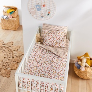 LA REDOUTE INTERIEURS, Baby-Duvetbezug Bertille aus reiner Baumwolle, Baby-Duvetbezug Bertille aus reiner Baumwolle
