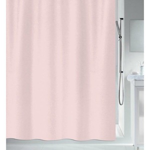 Spirella, spirella Duschvorhang Primo, Spirella Primo Textilduschvorhang 180x200 cm Rosa