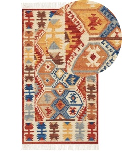 Beliani, Teppich aus Wolle Klassisch VANASHEN Teppich aus Wolle Klassisch VANASHEN, Beliani - Teppich aus Wolle Klassisch VANASHEN, 80X150CM, Multicolor