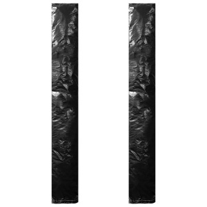 vidaXL, vidaXL Sonnenschirm-Schutzhüllen 2 Stk. mit Reißverschluss PE 175 cm, vidaXL Sonnenschirm-Schutzhüllen 2 Stk. mit Reißverschluss PE 175 cm