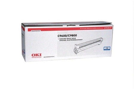 OKI, Bildtrommel Cyan 42918107, Oki Fotoleitereinheit, blau, 42918107, (30`000 Seiten)