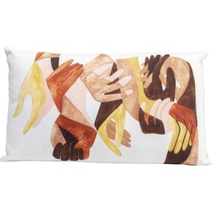 Kare Design, Kissen Artistic Hands 50x30, Kissen Artistic Hands 50x30