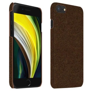 Avizar, Apple iPhone SE 2022 - Stoff Schutzhülle, Avizar - Stoffhülle iPhone 7 / 8 SE 2020 Braun, Braun