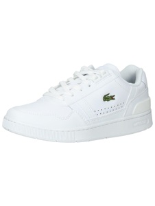 Lacoste, Sneaker Damen Weiss 39.5, Lacoste T-Clip Sneaker Damen - Weiß