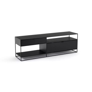 LA REDOUTE INTERIEURS, TV-Möbel Hiba TV-Möbel Hiba, La Redoute Intérieurs - TV-Möbel Hiba, One Size, Schwarz
