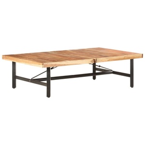 vidaXL, vidaXL Couchtisch 142x90x42 cm Akazie Massivholz, vidaXL Couchtisch 142x90x42 cm Akazie Massivholz