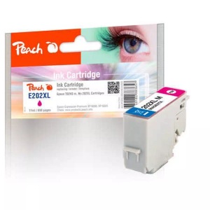 Peach, Peach Tintenpatrone XL magenta kompatibel zu Epson No. 202XL, T02H3, Peach Tinte Epson No 202XL (T02H3) Magenta