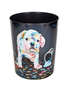 Läufer, LÄUFER Papierkorb 26663 Bunter Hund 13lt, Läufer Papierkorb Bunter Hund, 13 l