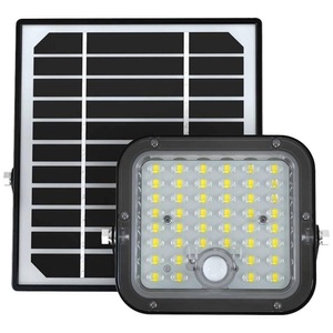 V-TAC, V-TAC VT-411 10314 LED-Flutlichtstrahler, Solarmodul 10 W Neutralweiß Schwarz, 