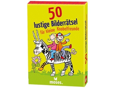 undefined, 50 lustige Bilderrätsel für Knobelfreunde (Kartenspiel), 