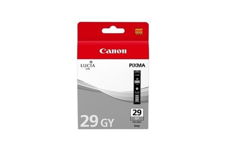 Canon, Canon Pgi-29Gy grau Tintenpatrone, Canon Tintenpatrone, grau, PGI-29GY, 4871B001, (36ml)