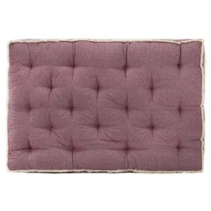 vidaXL, vidaXL Palettensofa-Kissen Burgunderrot 120x80x10 cm, vidaXL Palettensofa-Kissen Burgunderrot 120x80x10 cm