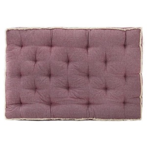 vidaXL, vidaXL Palettensofa-Kissen Burgunderrot 120x80x10 cm, vidaXL Palettensofa-Kissen Burgunderrot 120x80x10 cm