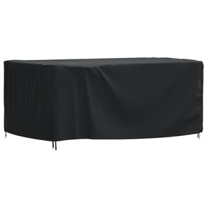 vidaXL, vidaXL Gartenmöbel-Abdeckung Schwarz 172x113x73 cm Wasserdicht 420D, vidaXL Gartenmöbel-Abdeckung Schwarz 172x113x73 cm Wasserdicht 420D