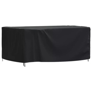vidaXL, vidaXL Gartenmöbel-Abdeckung Schwarz 172x113x73 cm Wasserdicht 420D, vidaXL Gartenmöbel-Abdeckung Schwarz 172x113x73 cm Wasserdicht 420D