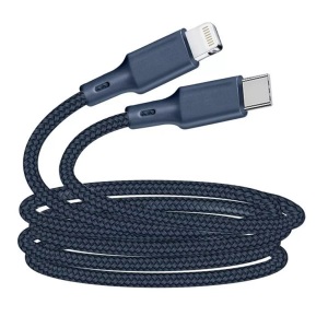 Just green, USB-C / Lightning Kabel 2m, Apple - USB-C / Lightning Kabel 2m Just Green, Grün, One Size