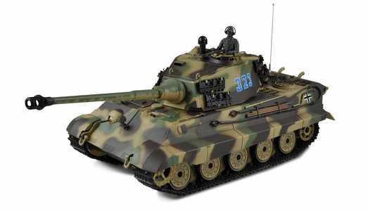 undefined, Amewi Königstiger mit Henschelturm - Professional Line, 1:16, IR/BB, Amewi RC-Auto »Königstiger Henscheltu«