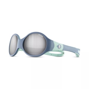 Julbo, Julbo Loop L Spectron 4 Sonnenbrille Kinder blue grey/blue/grey flash silver 2020 Brillen, Julbo Sonnenbrille Loop L - Blau-Grau, Grau Flash Silber