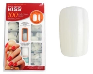 Herba, Kiss French Manicure Short Square, Kiss Plain nails - full cover and tips - Short Square