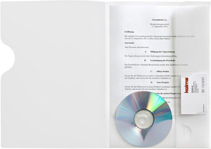Kolma, Kolma Pr?sentationsmappe Easy A4, KOLMA Präsentationsmappe Easy A4 10.005.00 transparent