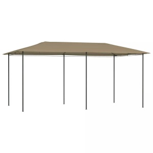 vidaXL, vidaXL Pavillon 3x6x2,6 m Taupe 160 g/m²