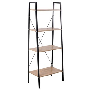 Casâme, Aufbewahrungsregal mit 4 Ebenen im Industrial-Stil - L60 cm Aufbewahrungsregal mit 4 Ebenen im Industrial-Stil - L60 cm, Calicosy - Aufbewahrungsregal mit 4 Ebenen im Industrial-Stil L60 cm, One Size, Eiche