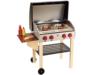 Hape, HAPE Gourmet Grill mit Zubehör, Hape Spielküche Gourmet Grill