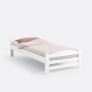 LA REDOUTE INTERIEURS, Bett Loan mit Lattenrost Bett Loan mit Lattenrost, La Redoute Intérieurs - Bett Loan mit Lattenrost, 90X190CM, Weiss