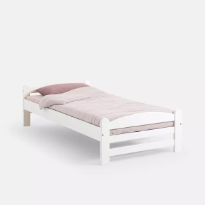 LA REDOUTE INTERIEURS, Bett Loan mit Lattenrost Bett Loan mit Lattenrost, La Redoute Intérieurs - Bett Loan mit Lattenrost, 90X190CM, Weiss