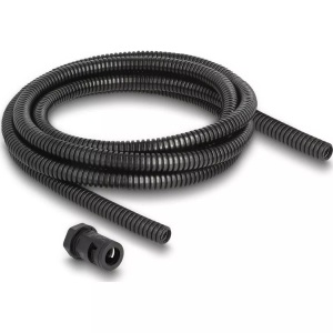 Delock, 60461 Kabel-Organizer Kabelmuffe Schwarz 1 Stück(e), Delock Kabelschlauch 2 m x 10 mm Schwarz
