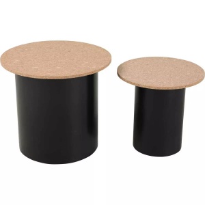 mutoni sweet home, Beistelltisch Frabsta natur 50 (2er-Set), Beistelltisch Frabsta natur 50 (2er-Set)