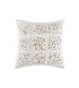 KAS, Kas - Kissenbezug Nai - 50 x 50 cm - Weiss, Kas - Nai Kissenbezug, 50 x cm, Weiss Bedruckt