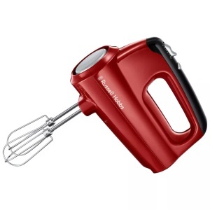 RUSSELL HOBBS, Russell Hobbs Desire - Handmixer (Weiss/Schwarz), Russell Hobbs Desire 24670-56 Handmixer rot