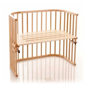 Babybay, BABYBAY Maxi (Buche natur lackiert) mit Matratze & Nestchen Weiß, babybay® Maxi