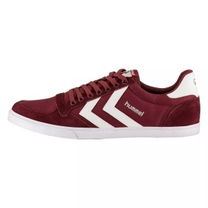 Hummel, Hummel Slimmer Stadil Canvas Low Sneaker, Hummel - sneakers slimmer stadil, für Herren, Dunkelrot, Größe 47