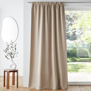 LA REDOUTE INTERIEURS, Verdunklungsvorhang Voda Unisex Beige 140x350CM, 